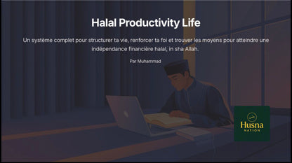 Halal Life Complète Système (Ebook+ 4 Outils de Pilotage)